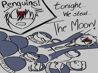 the penguins steal the moon